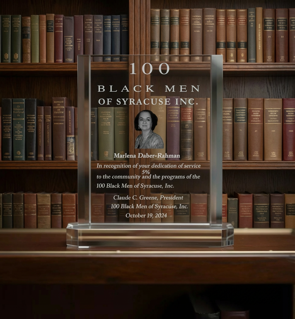 Crystal Award Example